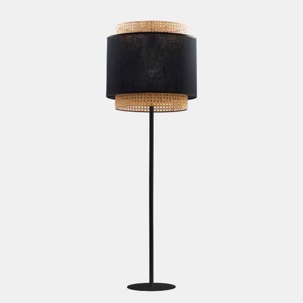 Lampa podłogowa Boho Nature - TK Lighting - do skandynawskiej sypialni i salonu