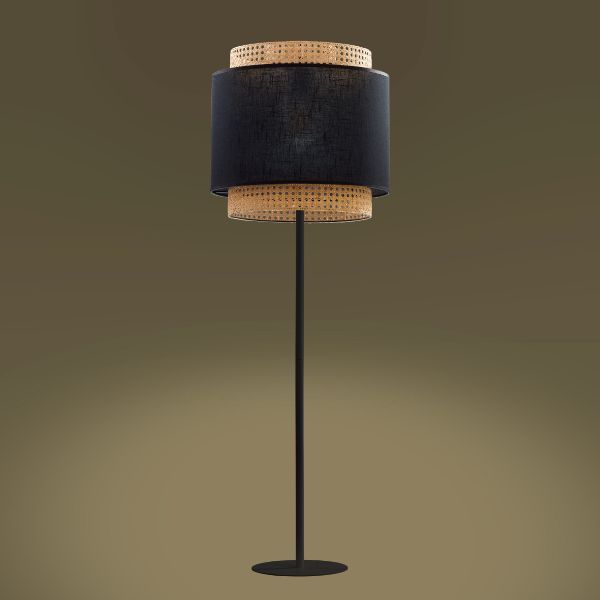 Lampa podłogowa Boho Nature - TK Lighting - do skandynawskiej sypialni i salonu
