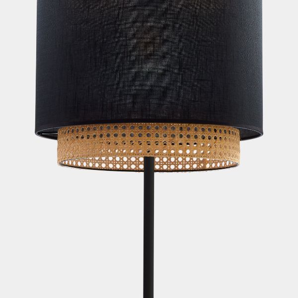 Lampa podłogowa Boho Nature - TK Lighting - do skandynawskiej sypialni i salonu