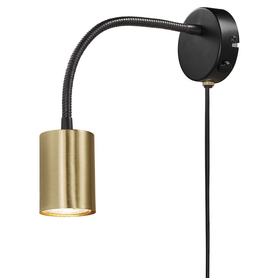 Lampa ścienna Explore - Nordlux - giętkie ramię, do sypialni, do czytania