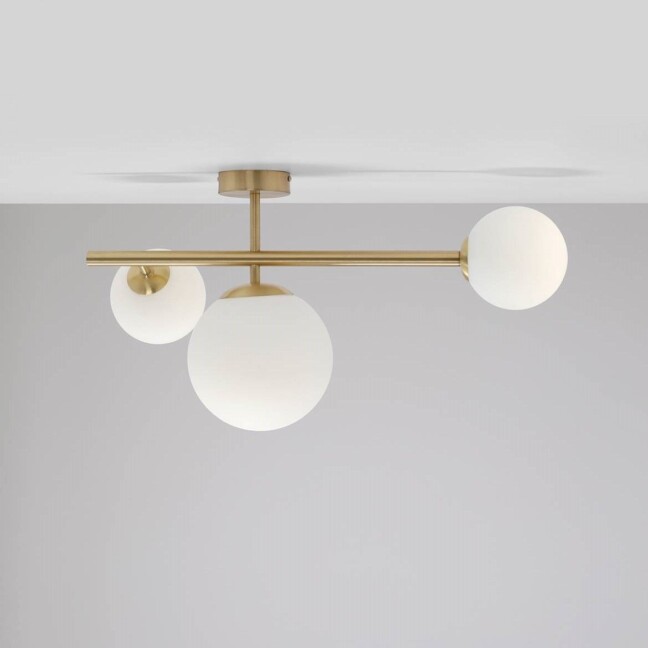 Lampa sufitowa Dione - Aldex - do eleganckiej sypialni w stylu Art Deco