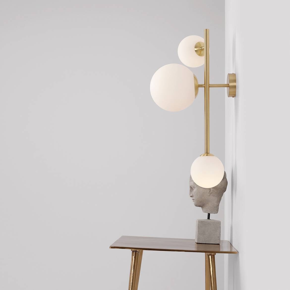 Lampa sufitowa Dione - Aldex - do eleganckiej sypialni w stylu Art Deco