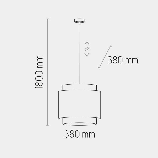 Lampa wisząca Boho Nature M - TK Lighting - nad stolik kawowy w salonie