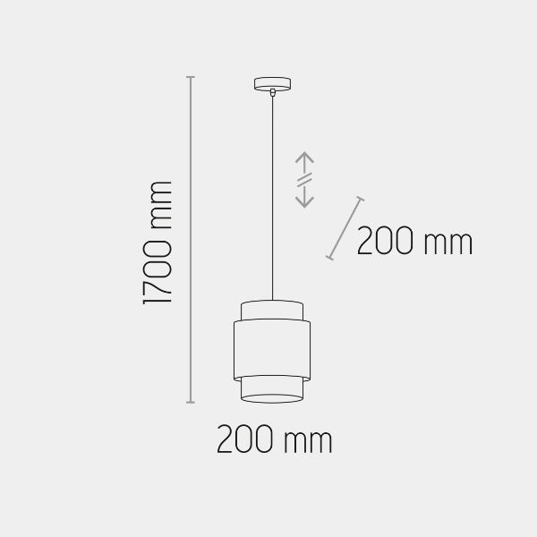 Lampa wisząca Boho Nature S - TK Lighting - do salonu i sypialni