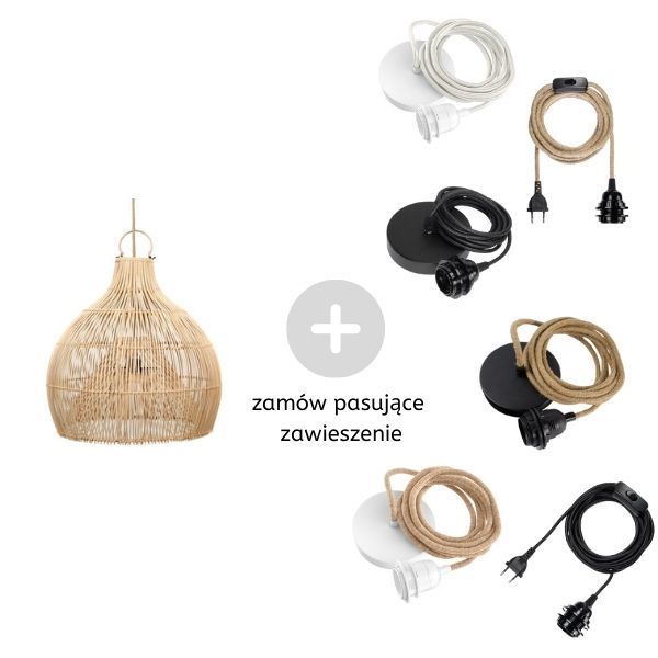 Lampa wisząca Bottle M - Bazar Bizar - do salonu, do jadalni