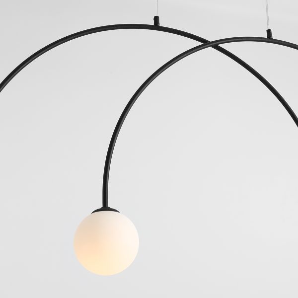 Lampa wisząca Lea 4 S - Artera & Ardant - do eleganckiego salonu i jadalni