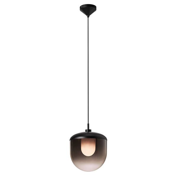 Lampa wisząca Magia 26 - szklany klosz z efektem cieniowania, do salonu, do sypialni