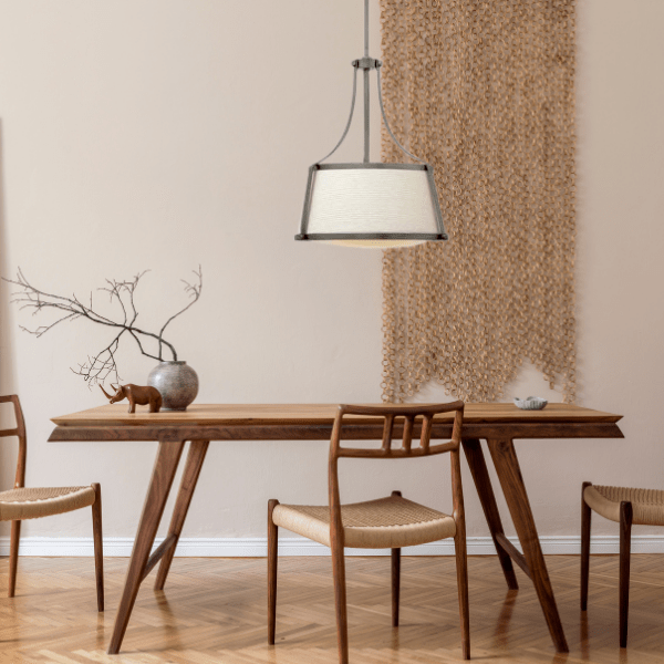 Lampa wisząca Tulia - vintage - nikiel