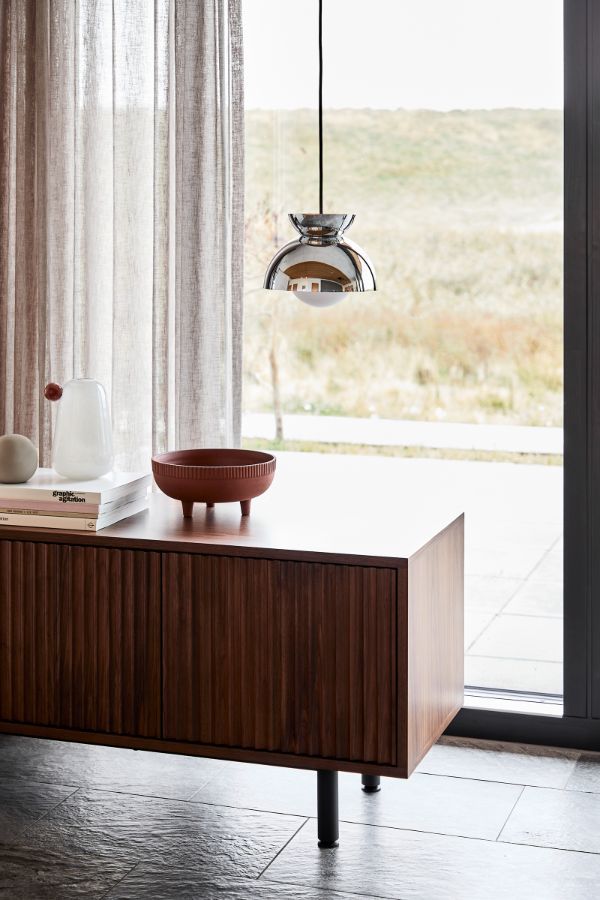 Nowoczesna lampa wisząca Butterfly - Frandsen - nad wyspę w kuchni