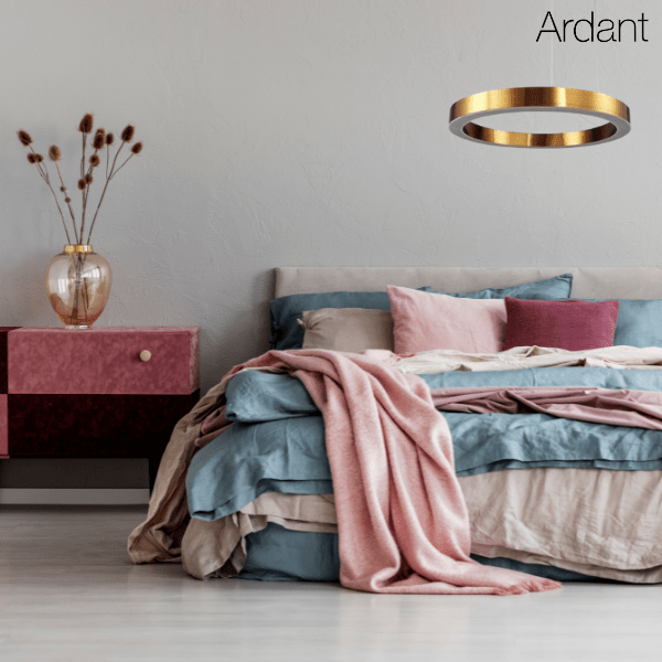 Nowoczesna lampa wisząca Circle - 40 cm