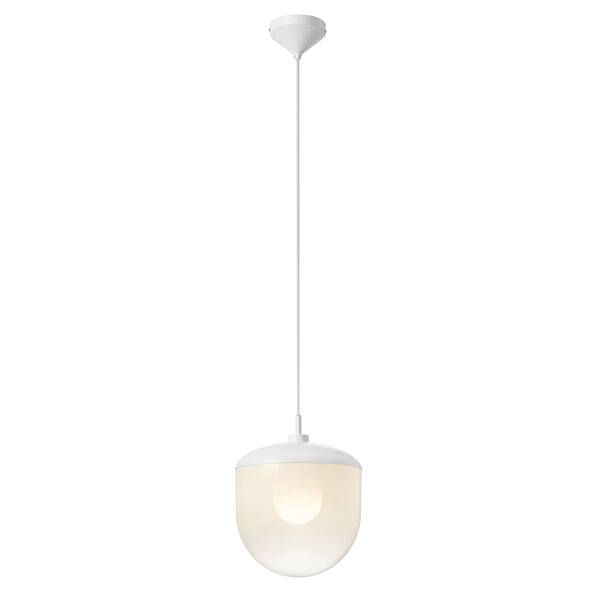 Nowoczesna lampa wisząca Magia 26 - biała, do sypialni, do pokoju dziennego