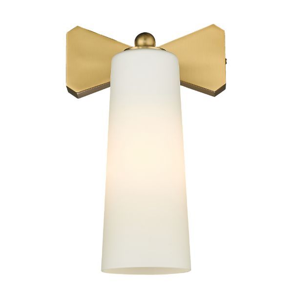 Ozdobny kinkiet Bow - CosmoLight - do wnętrz glamour