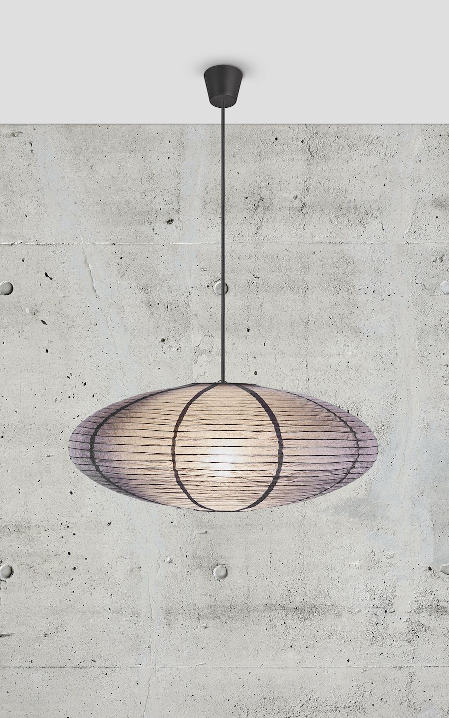 Papierowy lampion Villo - Nordlux - do sypialni w stylu japandi