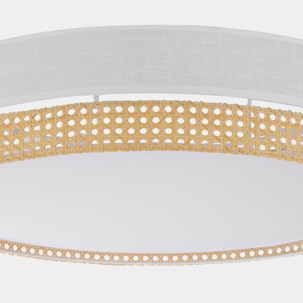 Lampa sufitowa Paglia M - TK Lighting - do jasnych, skandynawskich wnętrz