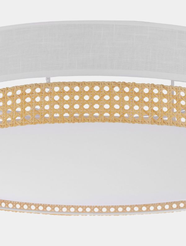 Lampa sufitowa Paglia M - TK Lighting - do jasnych, skandynawskich wnętrz