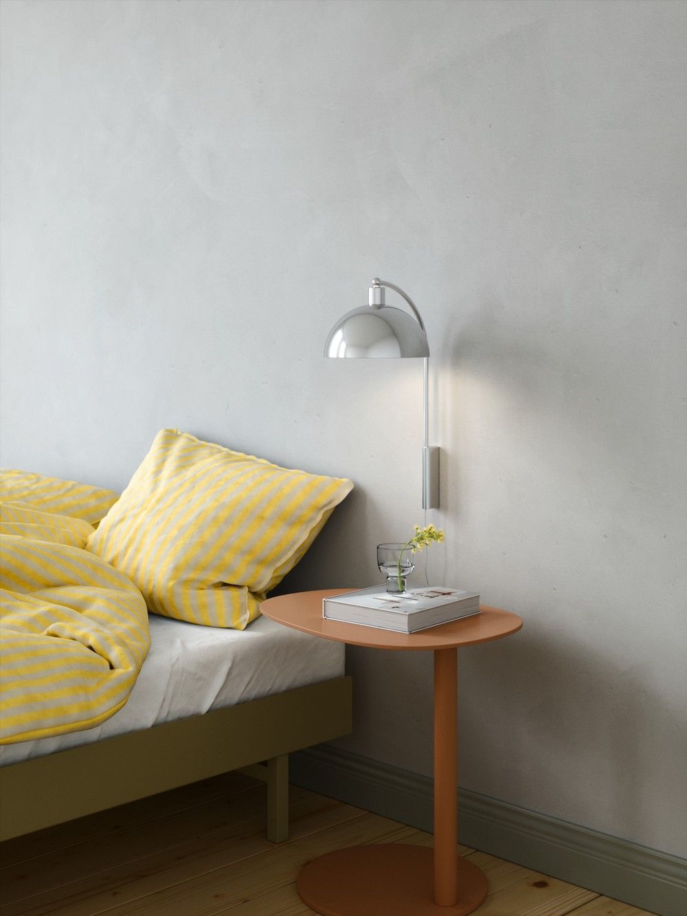Designerska lampa ścienna Ellen 2213721033 - Nordlux - chrom/połysk