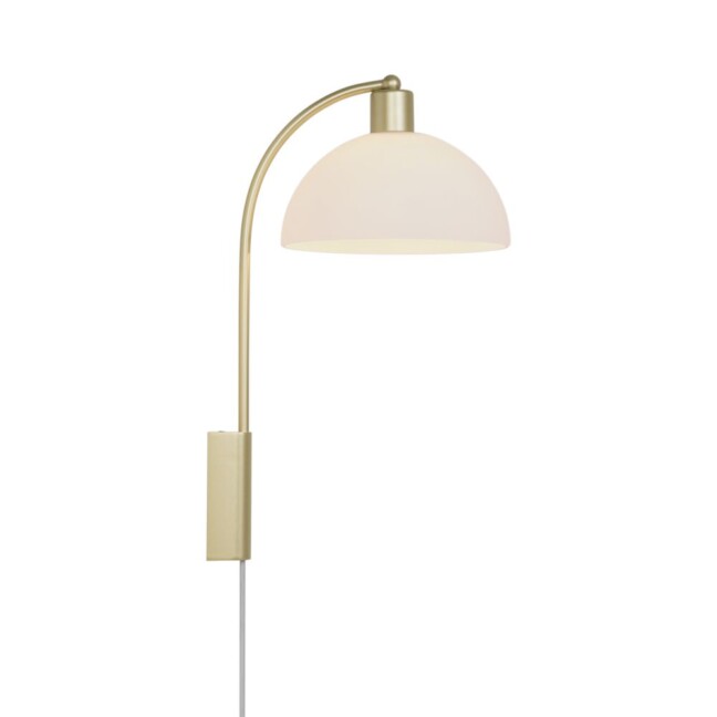 Elegancki kinkiet Ellen 2213701035 - Nordlux - biel/mosiądz