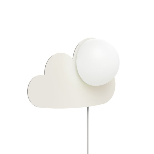 Kinkiet w kształcie chmurki Skyku Cloud - Nordlux - do pokoju dziecięcego