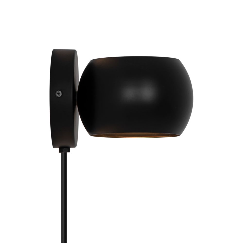 Nowoczesny kinkiet Belir - czarny