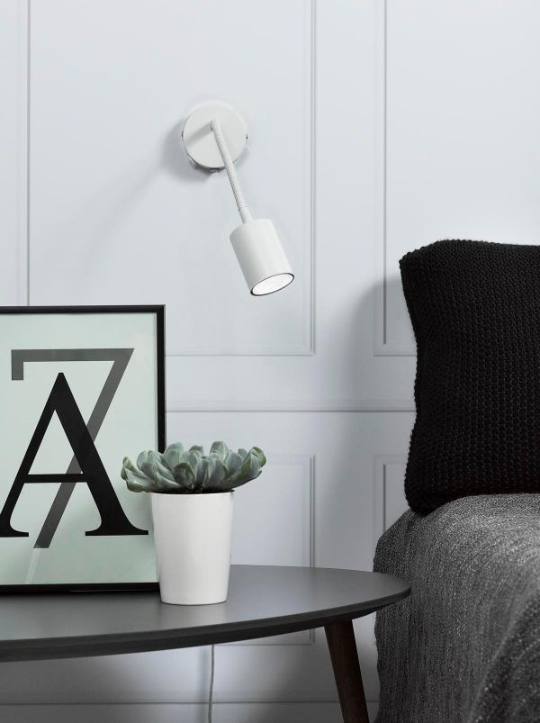 Elastyczny kinkiet Explore do sypialni