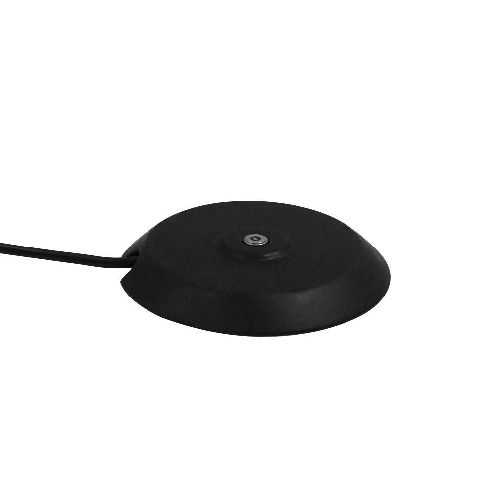 Nowoczesna lampa stołowa Sponge - czarna, IP44