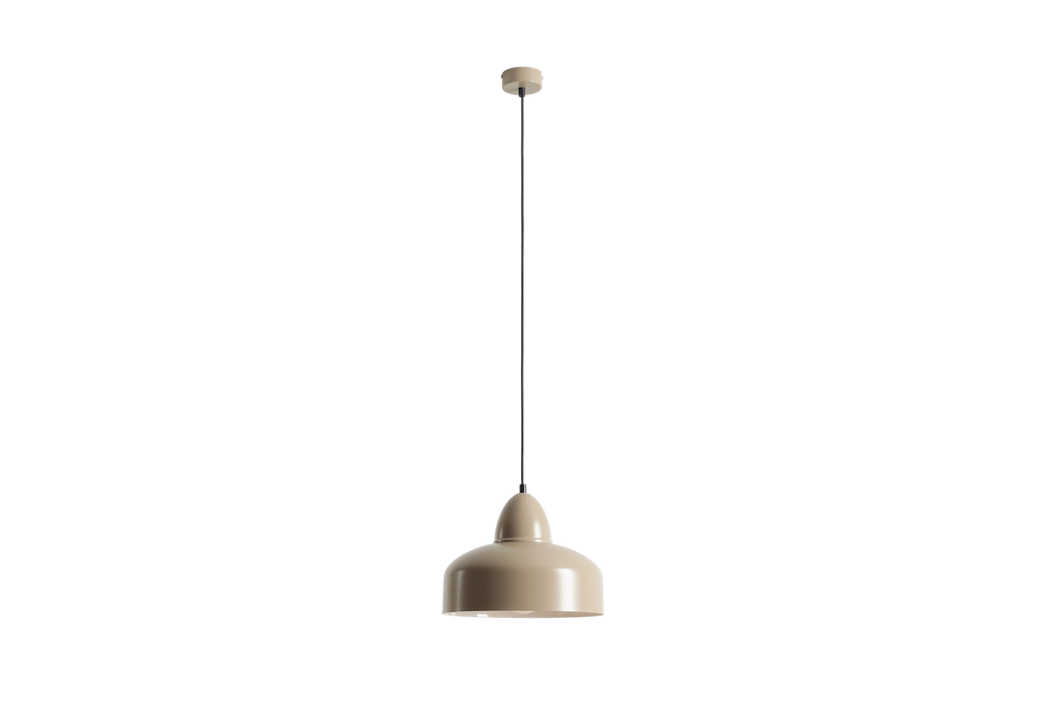 Beżowa lampa wisząca Como z limitowanej kolekcji Artera Colours