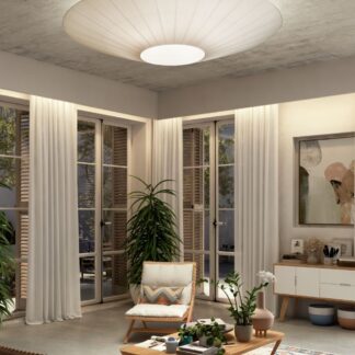 Stylowy biały plafon Siam 150