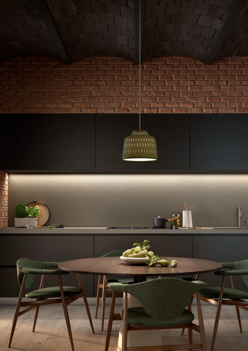 Lampa wisząca Soft S/30 wykonana z silikonu