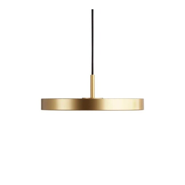 Złota lampa wisząca Asteria Mini LED