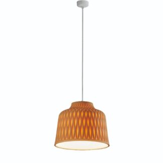 Nowoczesna wisząca lampa Soft S/30 w kolorze ochry