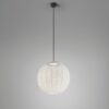 Beżowa lampa wisząca Nans Sphere S/60 Outdoor