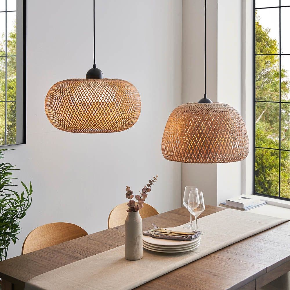 Lampa wisząca Bali - do sypialni w stylu boho