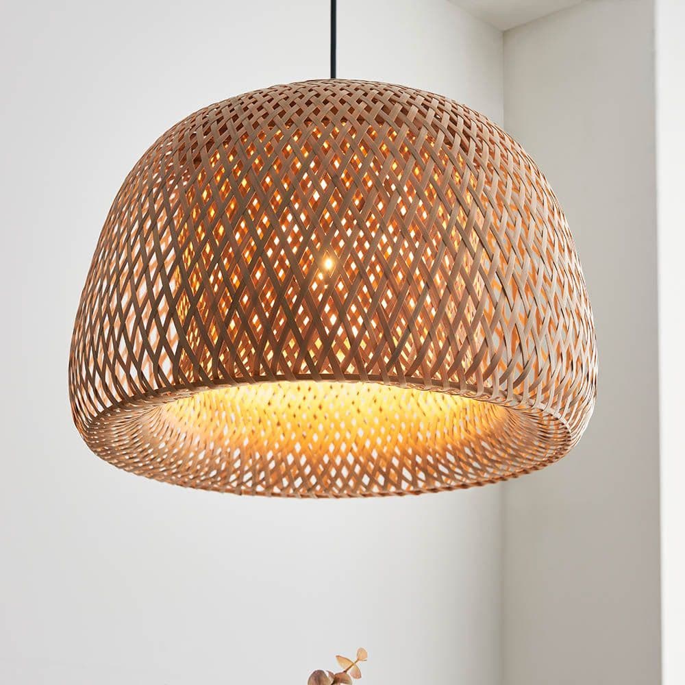 Lampa wisząca Bali - do sypialni w stylu boho