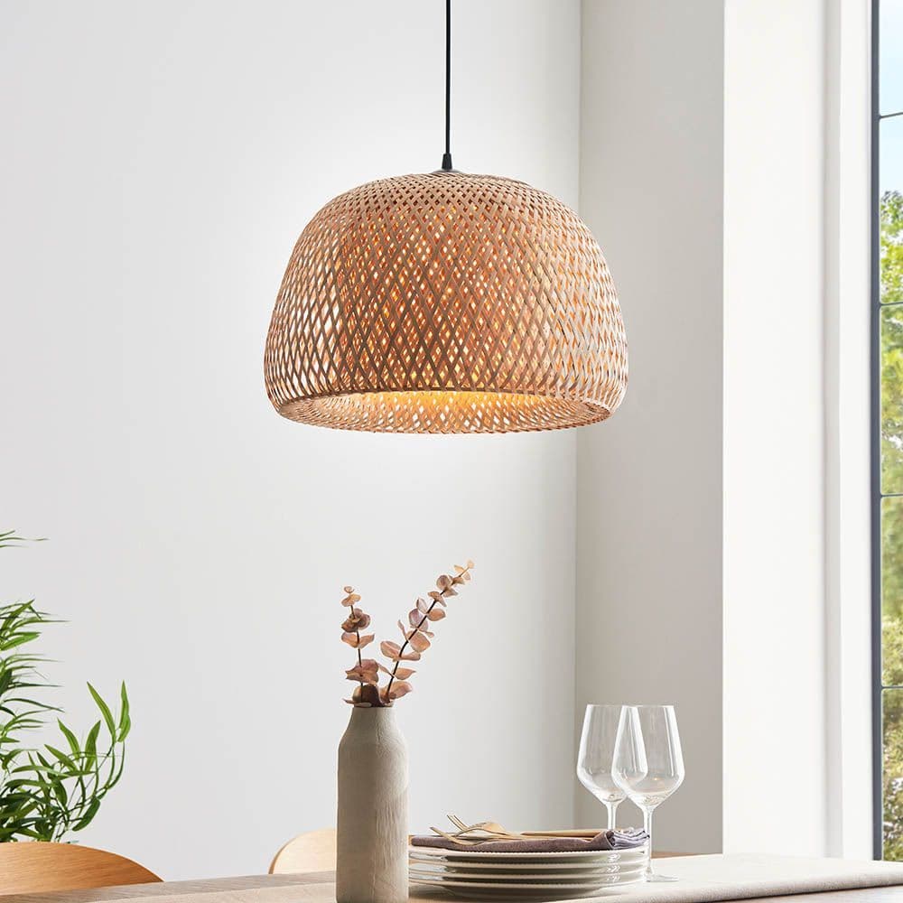 Lampa wisząca Bali - do sypialni w stylu boho
