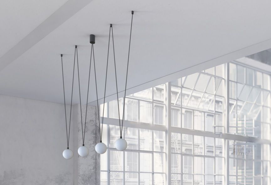 Wisząca lampa Sling IV – idealna nad wyspę kuchenną