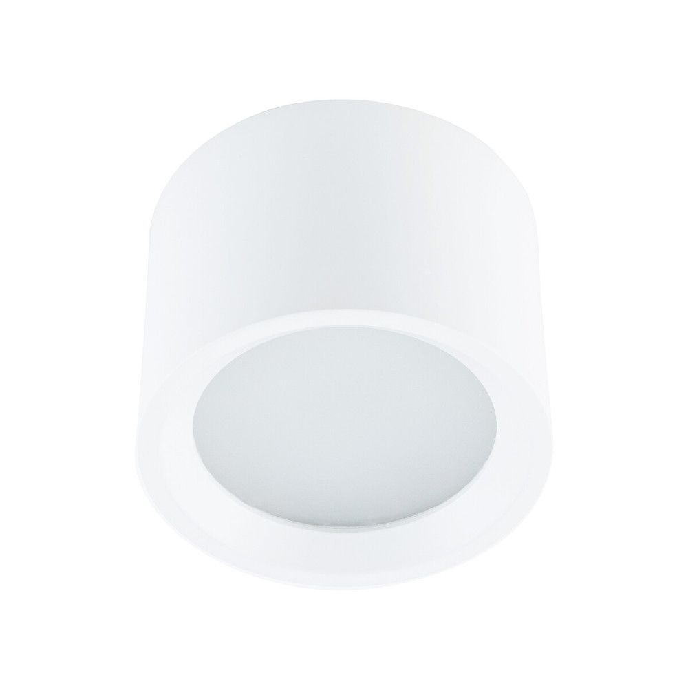 Biały, minimalistyczny spot sufitowy Bol