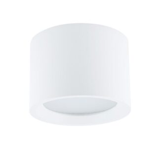 Biały, minimalistyczny spot sufitowy Bol