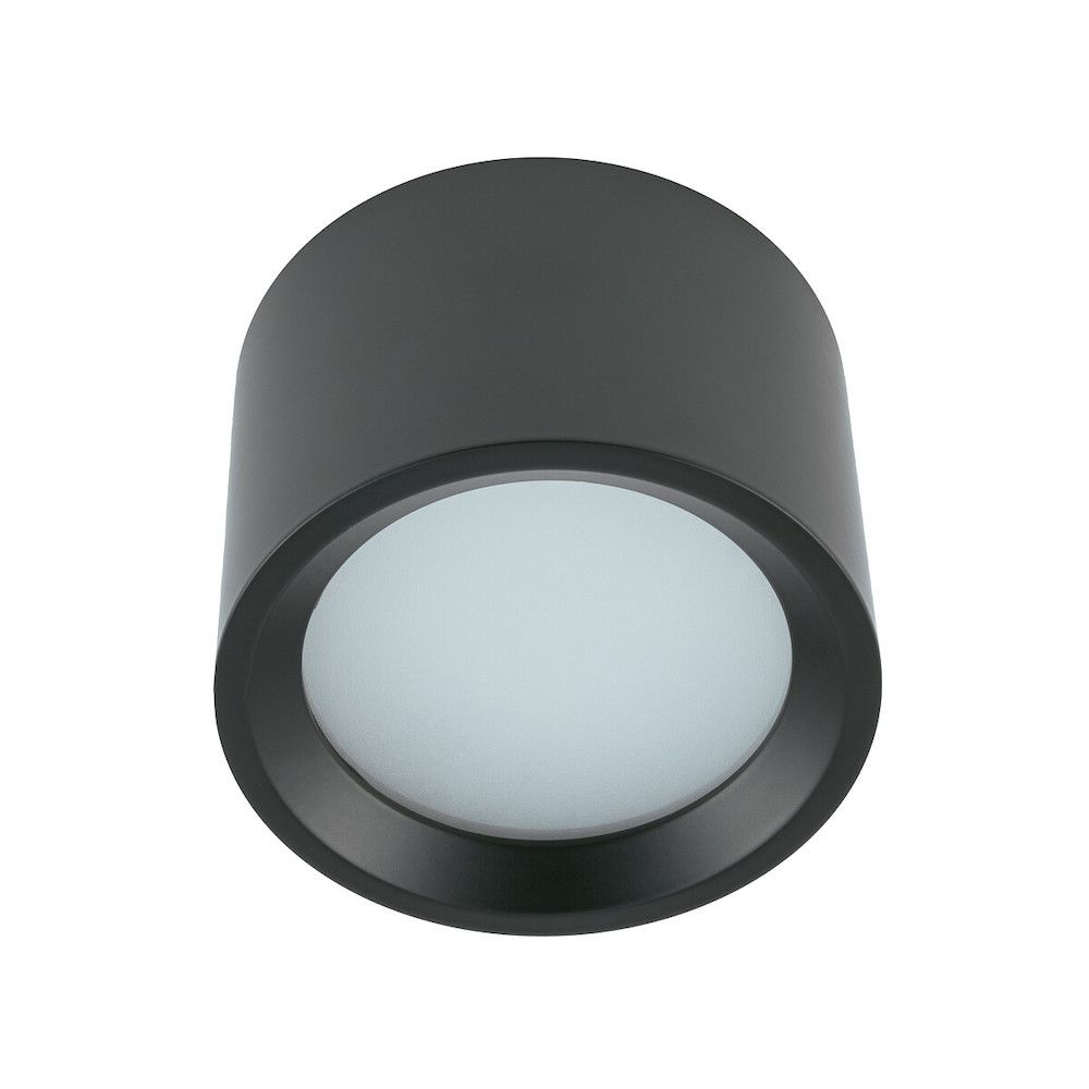 Czarna lampa sufitowa Bol, IP54