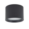 Czarna lampa sufitowa Bol, IP54