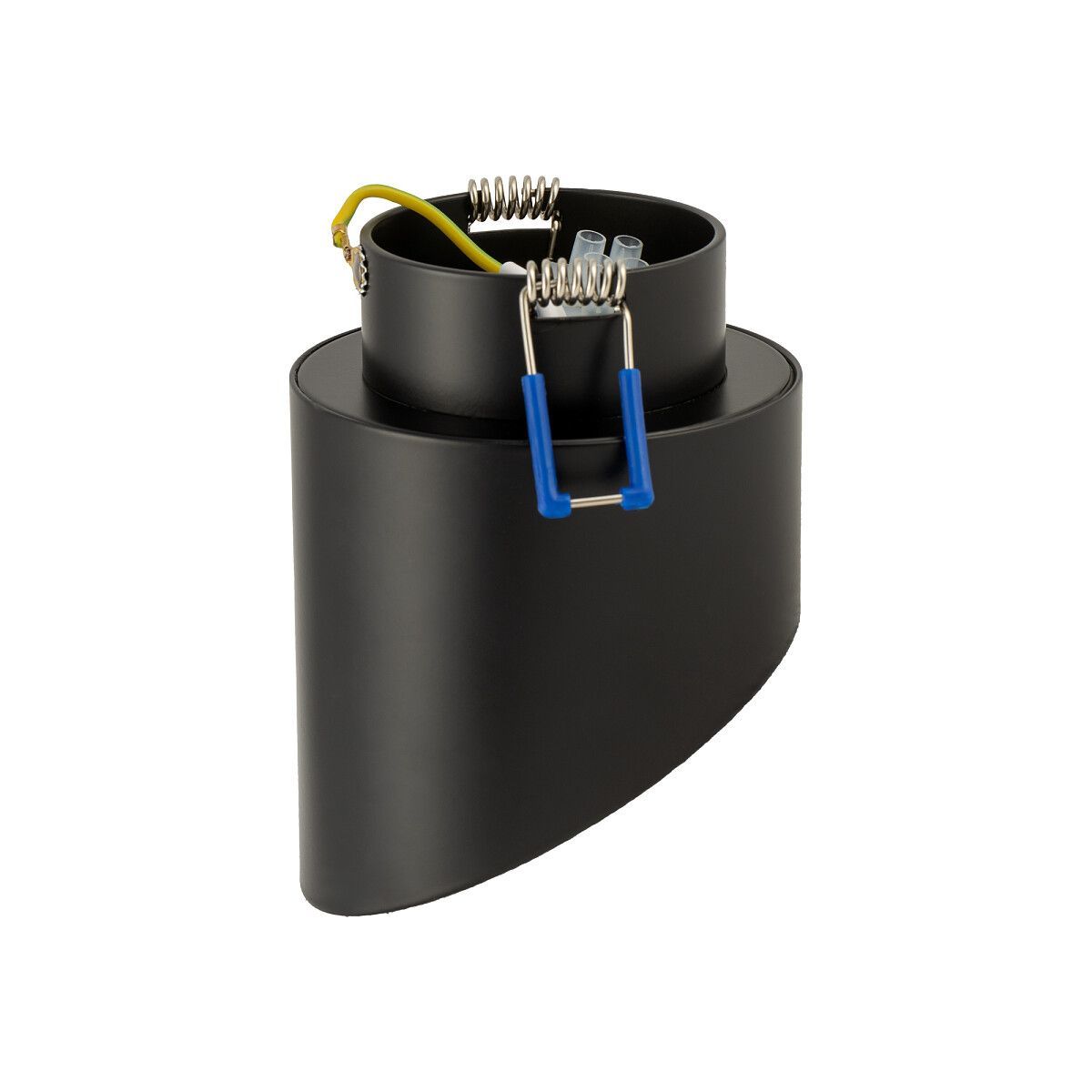 Czarna podtynkowa lampa Hvar – idealna do przedpokoju