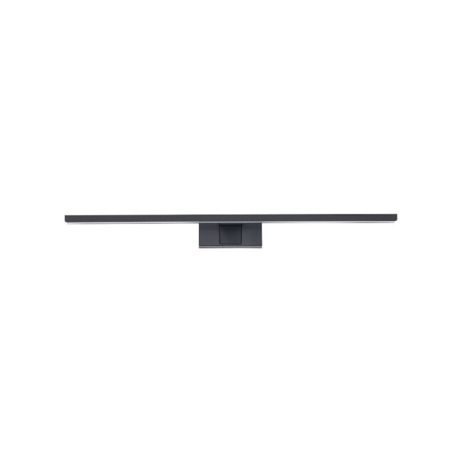 Czarna, minimalistyczna lampa ścienna Cezanne M