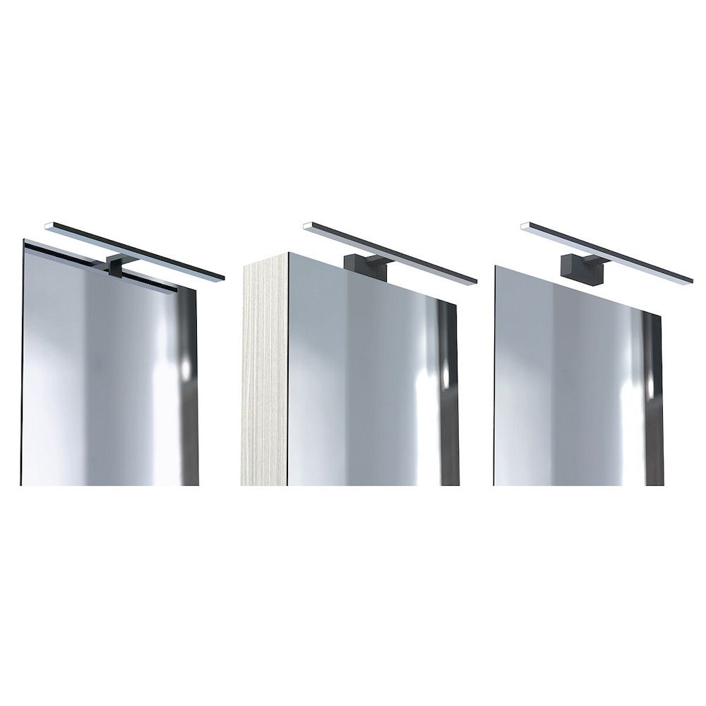 Biały kinkiet Cezanne L z wbudowanym oświetleniem LED o barwie 3000K