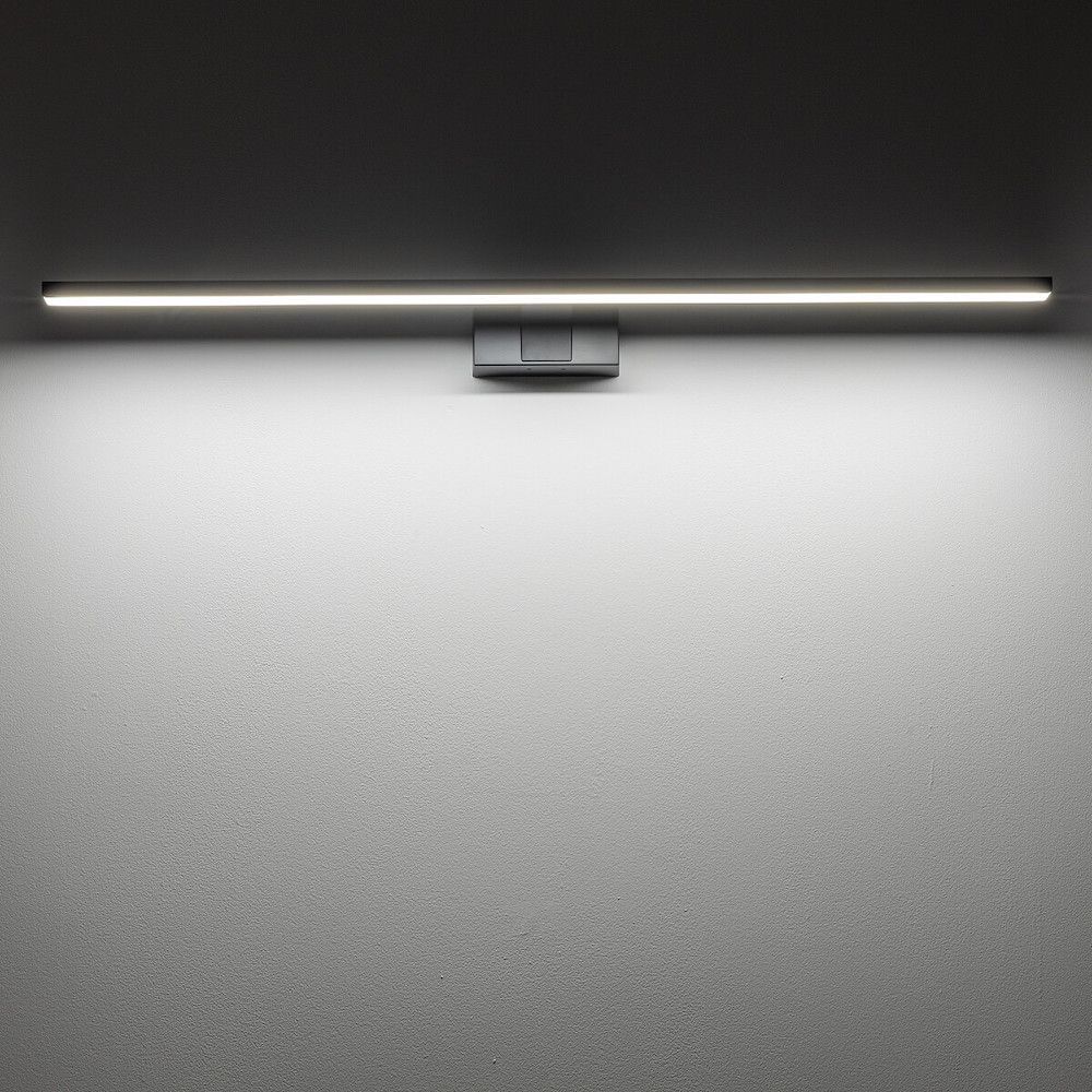 Czarna lampa ścienna Cezanne L 4000K