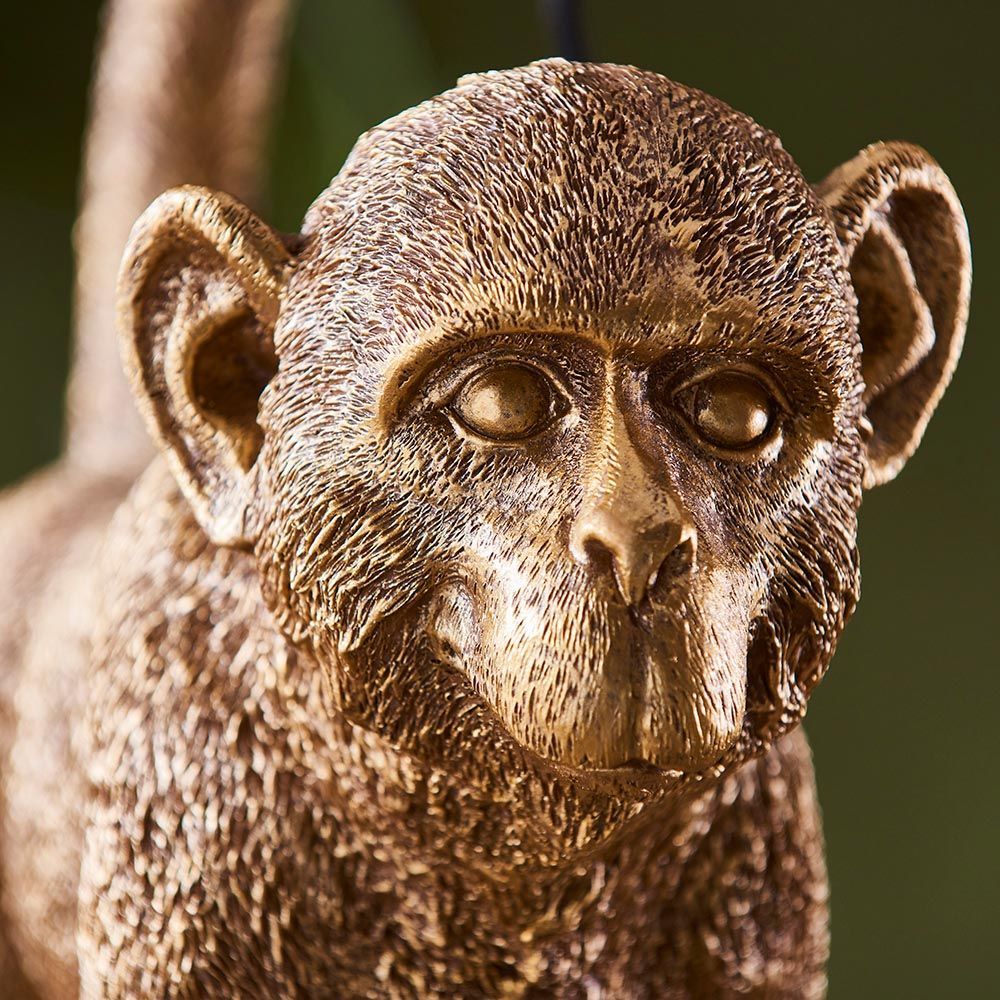 Złota stołowa lampa Capuchin idealna do salonu