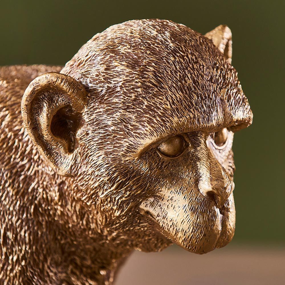 Złota stołowa lampa Capuchin idealna do salonu