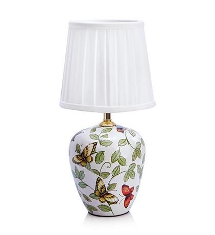 Lampa stołowa Mansion z motywem motyli