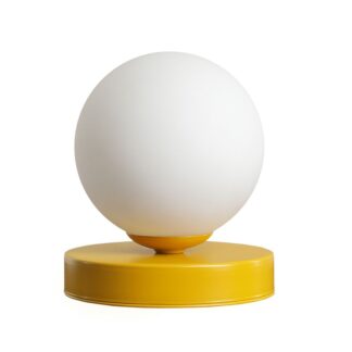 Lampa stołowa Ball Mustard z kolekcji Artera Colours