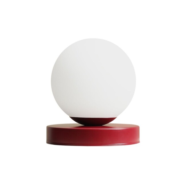 Lampa stołowa Ball Red Wine z kolekcji Artera Colours
