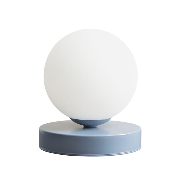 Stołowa lampa Ball w odcieniu Dusty Blue z kolekcji Artera Colours