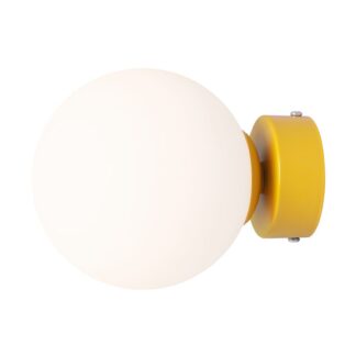 Mały kinkiet Ball Mustard z kolekcji Artera Colours